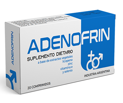 Adenofrin — Comprimidos prostáticos — fórmula natural para próstata y potencia