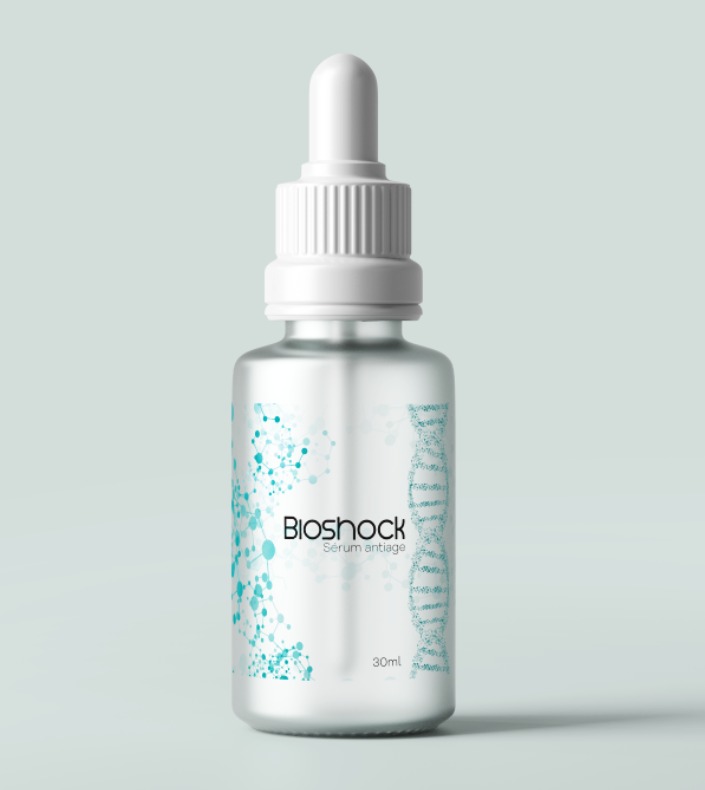 Bioshock — Nuevo Serum Anti-Edad con Matrixyl 3000 y Bakuchiol — serum antiedad 30 ml con Matrixyl 3000, Bakuchiol, hialurónico multi-PM, niacinamida, vitamina C estabilizada y arándano