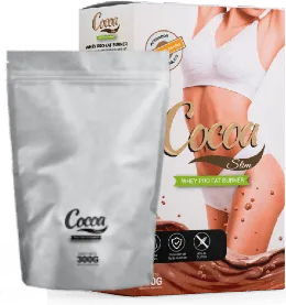Cocoa Slim — Bebida adelgazante de cacao y superalimentos — bebida adelgazante con cacao, café verde, chía, açaí y goji