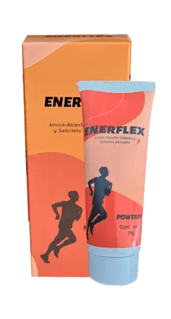 Enerflex Gel — Gel articular con 6 activos sinérgicos — gel articular 75 ml con árnica, cápsico, metilsalicilato, alcanfor, mentol y vitamina E